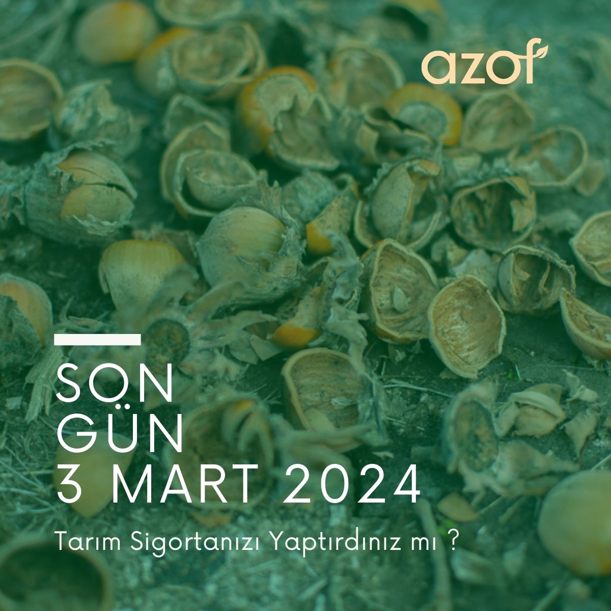 Tarım Sigortasında Son Gün 3 Mart 2024